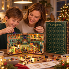 Adventa book nook advent calendar - family