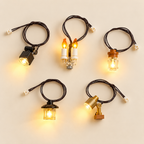 Adventa book nook advent calendar - lights