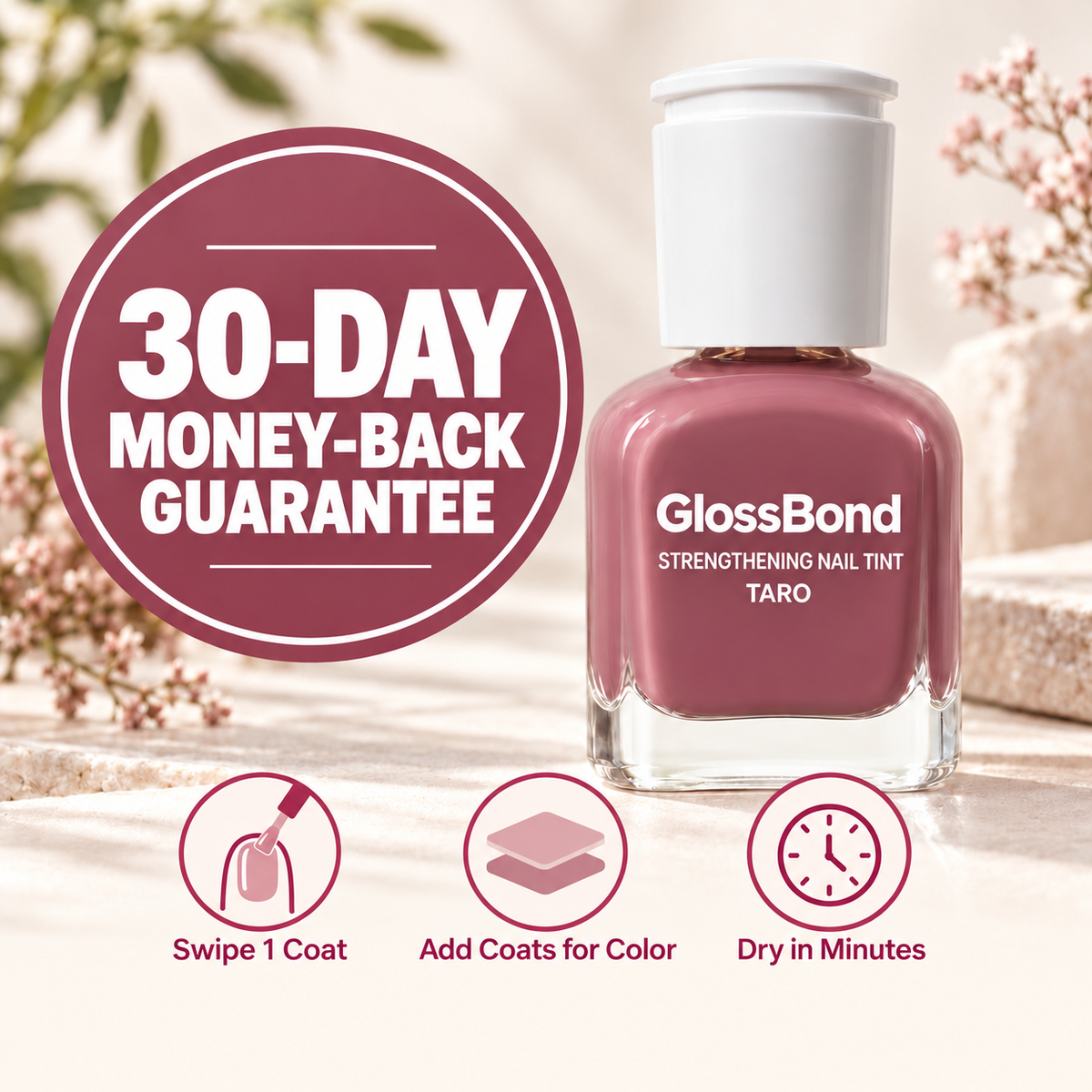 GlossBond Tinted Nail Strengthener image 7