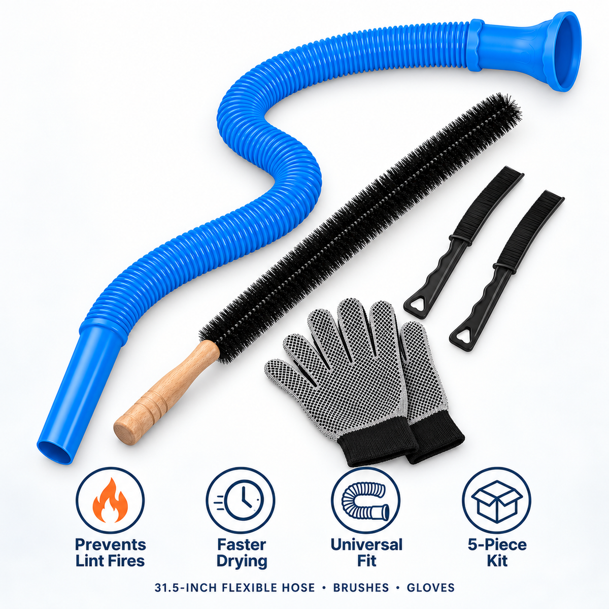 SecureHold Dryer Vent Cleaner Kit image 8
