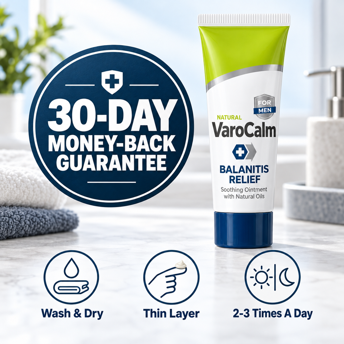 VaroCalm Soothing Ointment for Men image 7